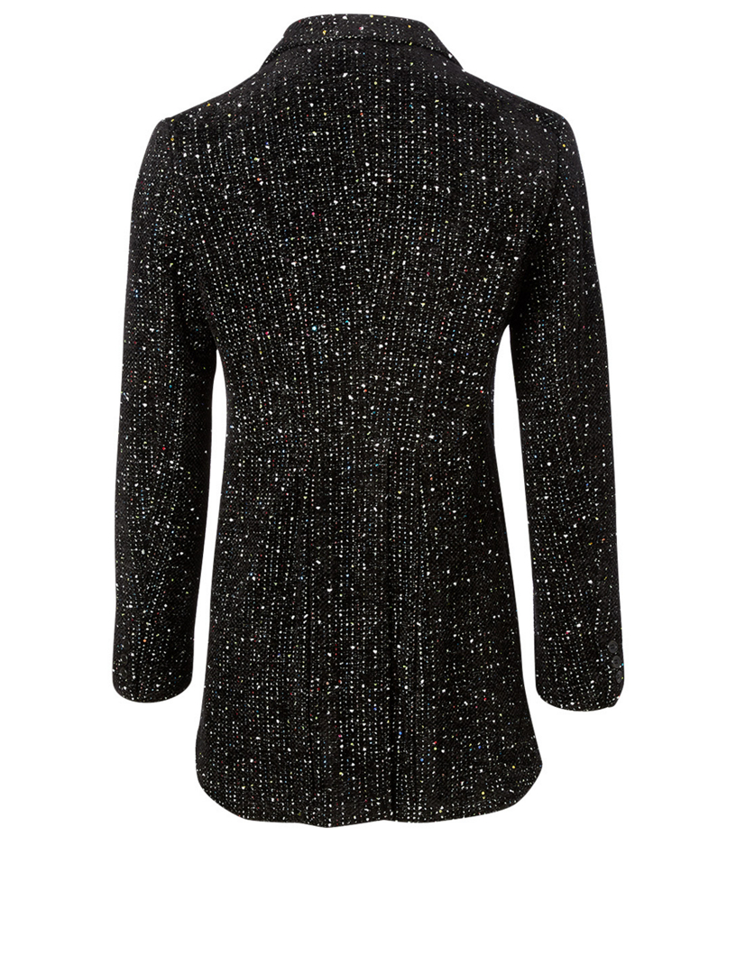 COMME DES GARÇONS HOMME PLUS Wool-Blend Tweed Sequin Jacket | Holt ...