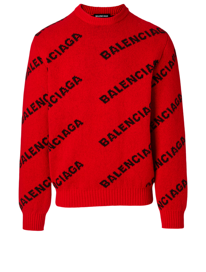 BALENCIAGA Wool Logo Sweater | Holt Renfrew Canada