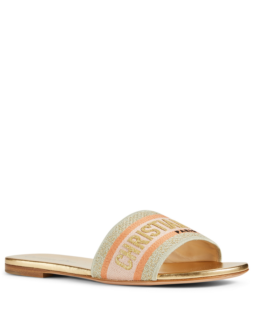 dior dway slides grey