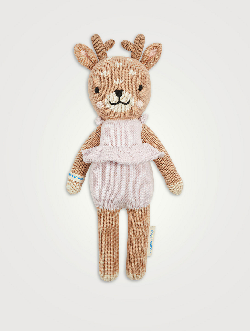 cuddle and kind fawn