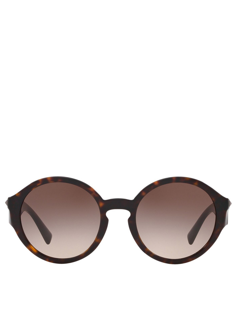 valentino round sunglasses