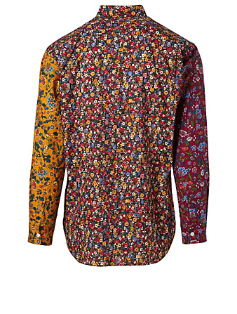 COMME DES GARÇONS SHIRT Cotton Shirt In Flower Print Men's Multi