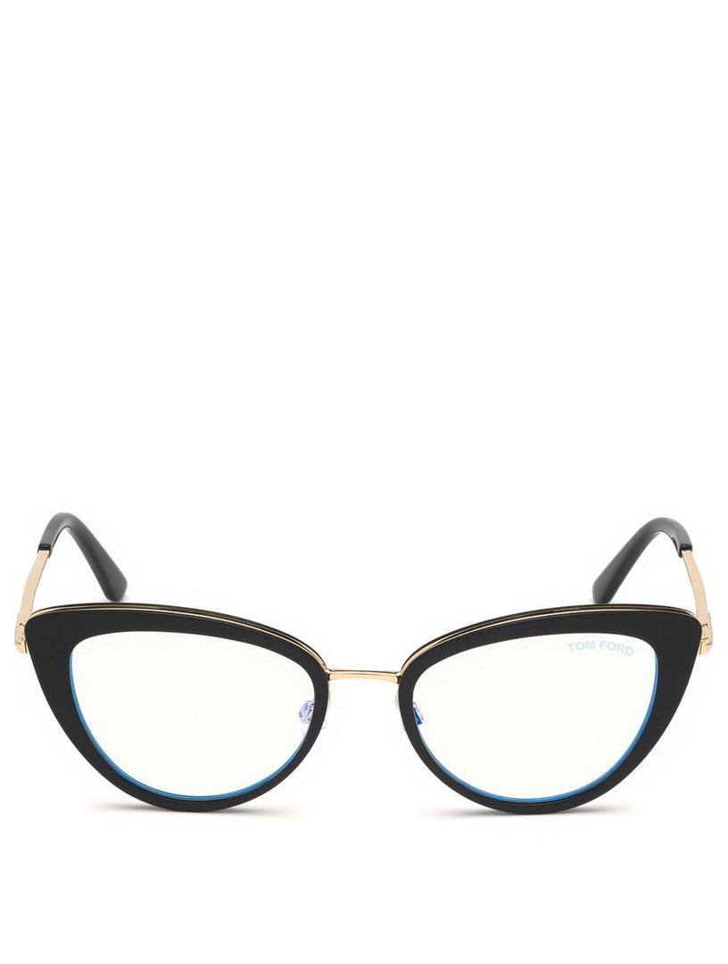 Tom Ford Lunettes De Vue œil De Chat A Verres Blue Block Holt Renfrew Canada