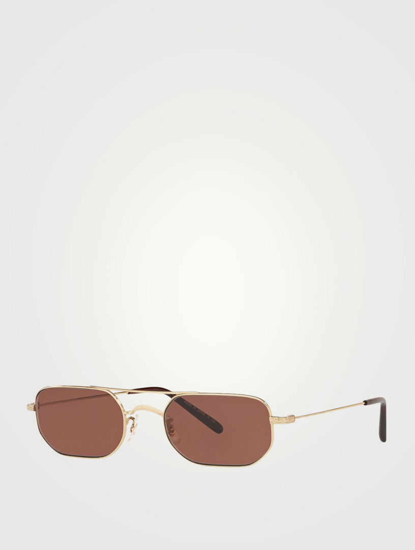 narrow aviator sunglasses