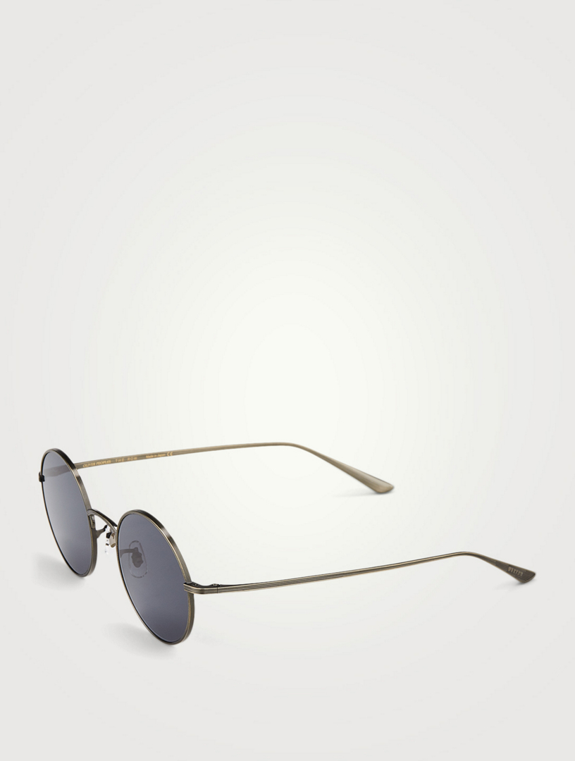 OLIVER PEOPLES After Midnight Round Sunglasses | Holt Renfrew Canada