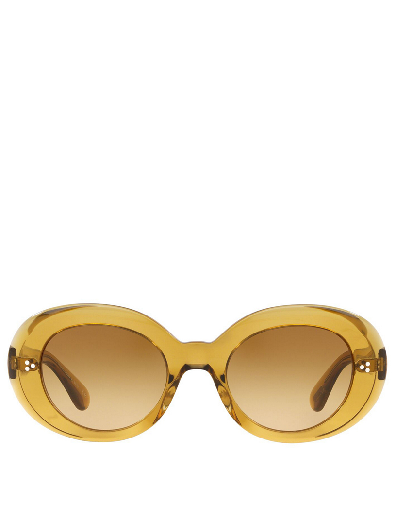 OLIVER PEOPLES Erissa Round Sunglasses | Holt Renfrew Canada