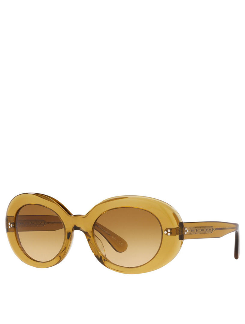 OLIVER PEOPLES Erissa Round Sunglasses | Holt Renfrew Canada