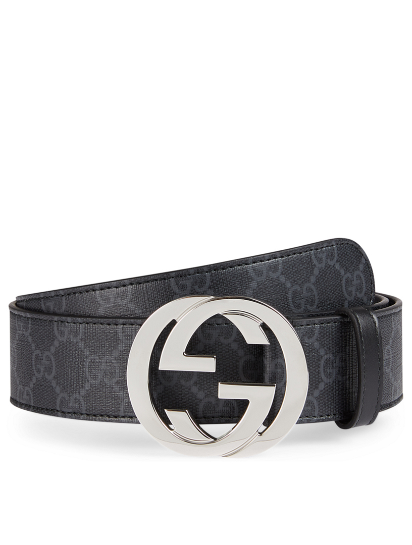 black gg supreme belt