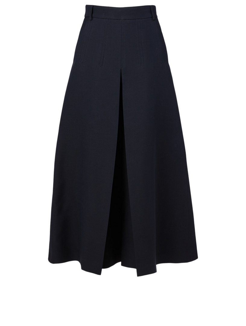 VALENTINO Cashmere And Silk Culottes Pants | Holt Renfrew Canada
