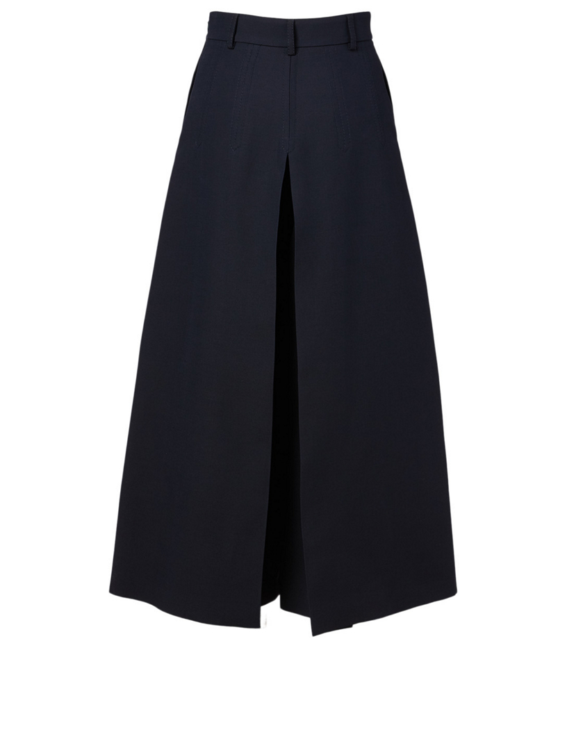 VALENTINO Cashmere And Silk Culottes Pants | Holt Renfrew Canada