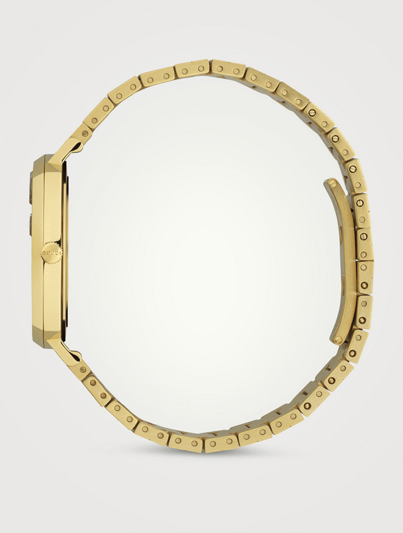 gold gucci watch mens