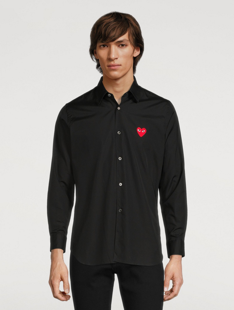 comme de garcon dress shirt