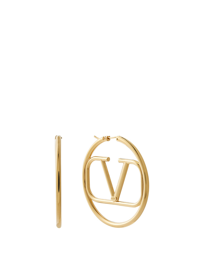 Valentino Vlogo Hoop Earrings Holt Renfrew Canada