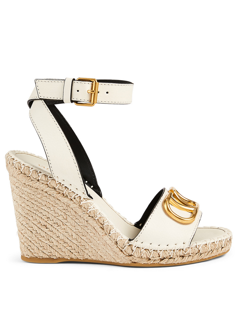 vlogo platform sandals