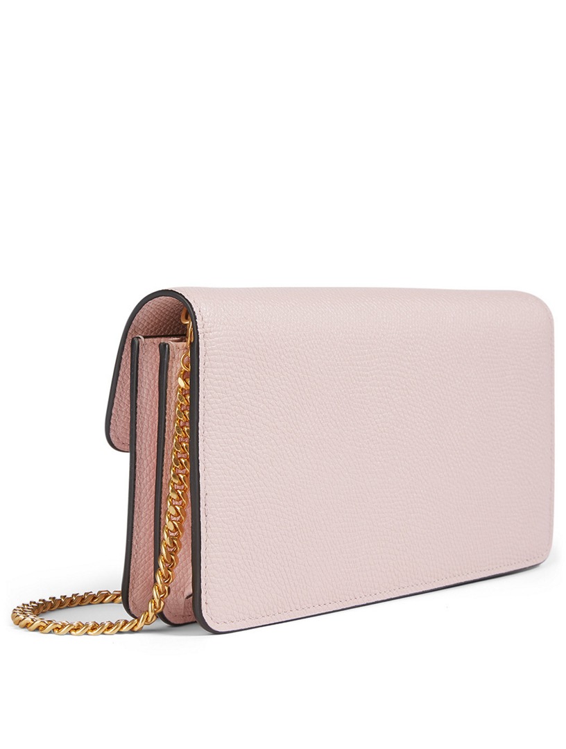 Valentino Compact Vsling Leather Wallet On Chain Keweenaw Bay Indian