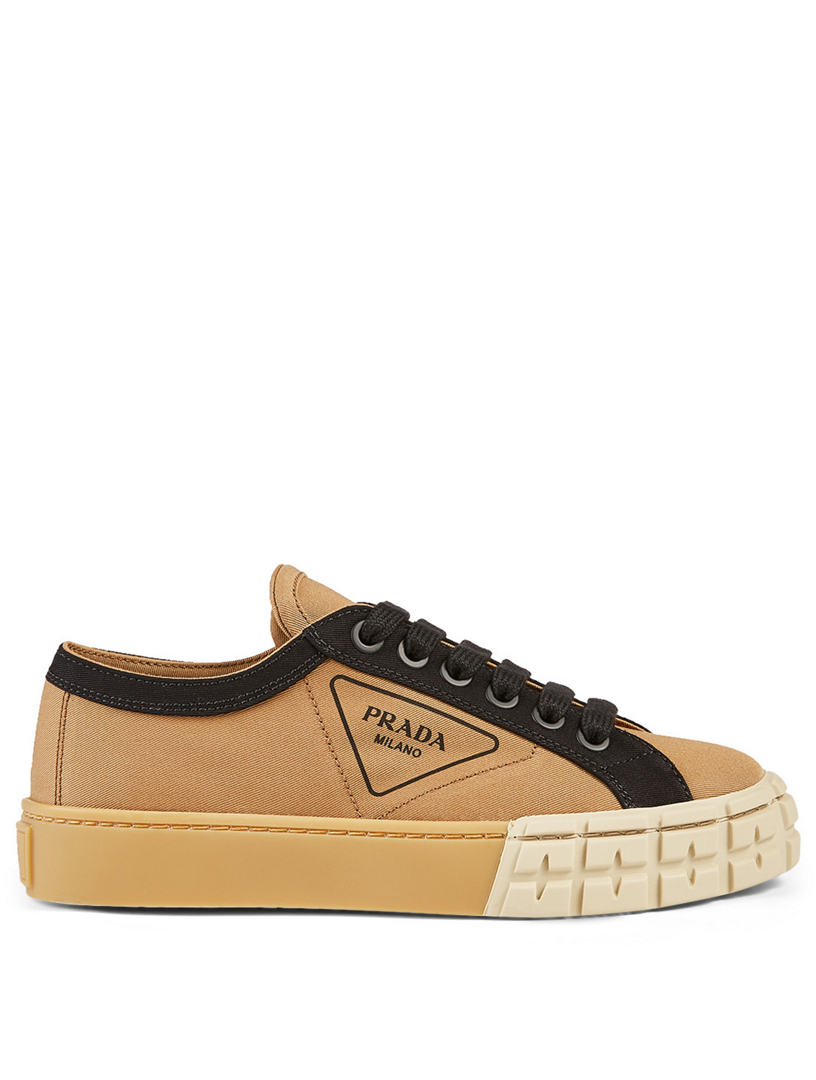prada gabardine sneakers