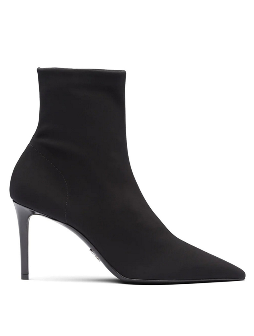 prada heeled ankle boots
