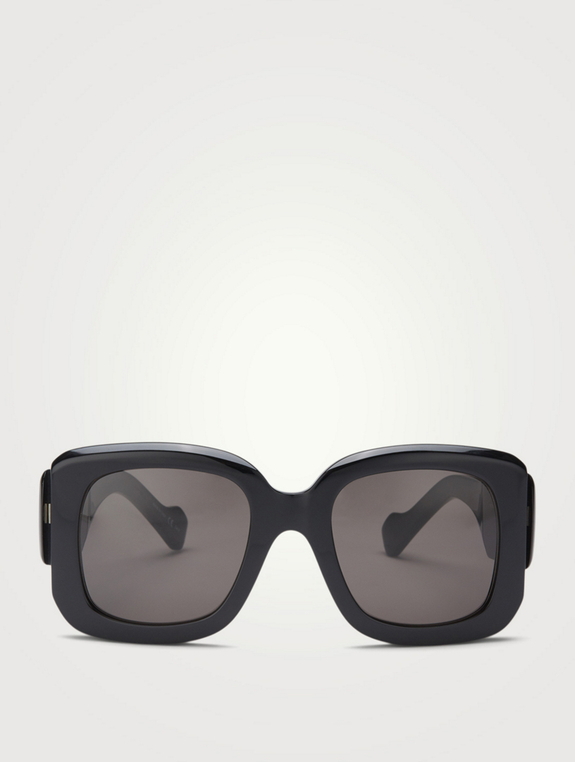 BALENCIAGA Square Sunglasses With Logo Holt Renfrew Canada