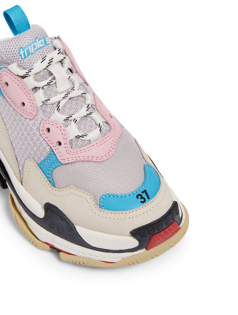 BALENCIAGA BALENCIAGA BLACK TRIPLE S SNEAKERS