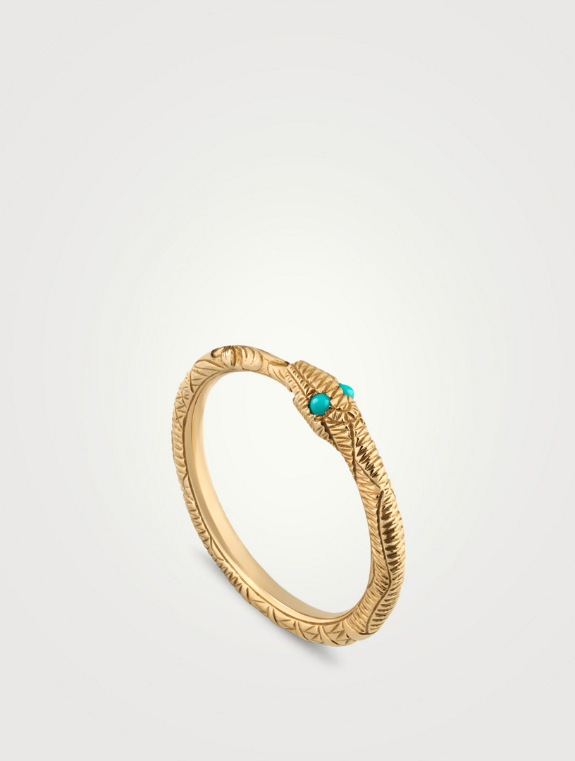 gucci ouroboros snake ring