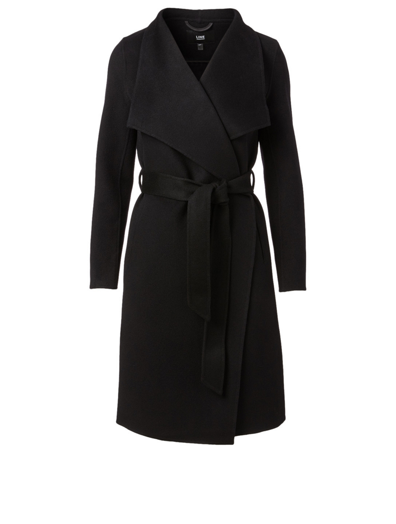 wool wrap coat canada