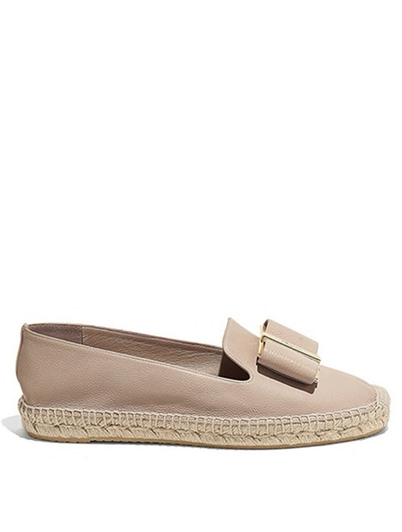 SALVATORE FERRAGAMO Leather Espadrilles | Holt Renfrew Canada