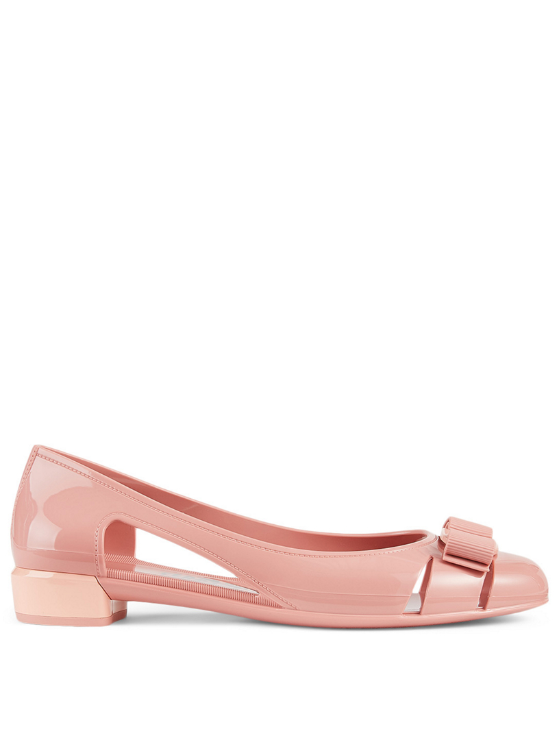 salvatore ferragamo vara bow jelly