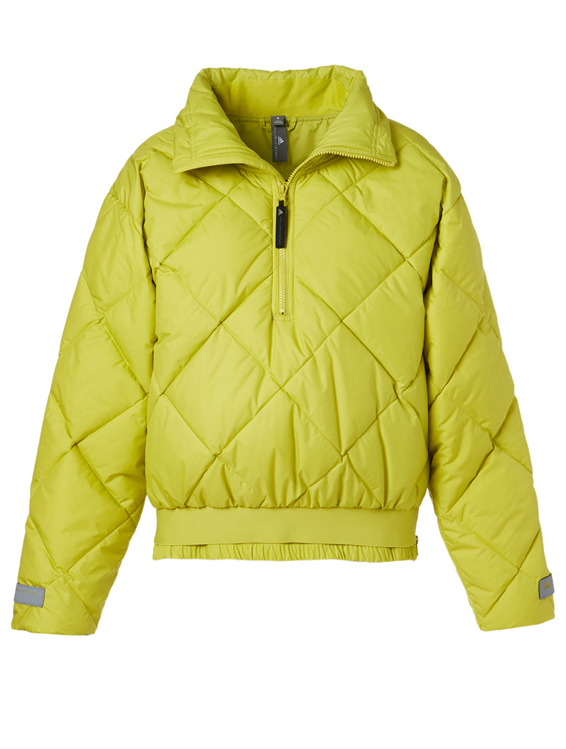 adidas yellow puffer jacket