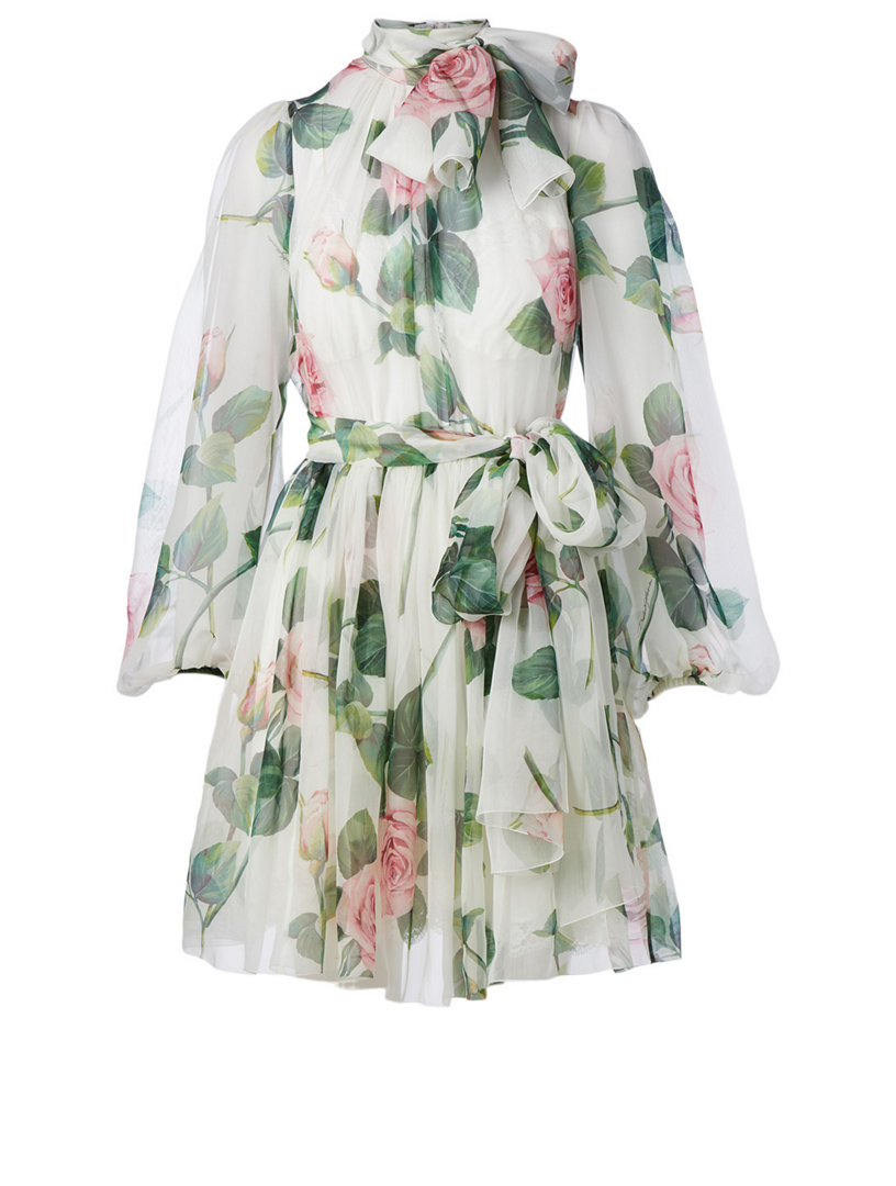 dolce and gabbana silk dress