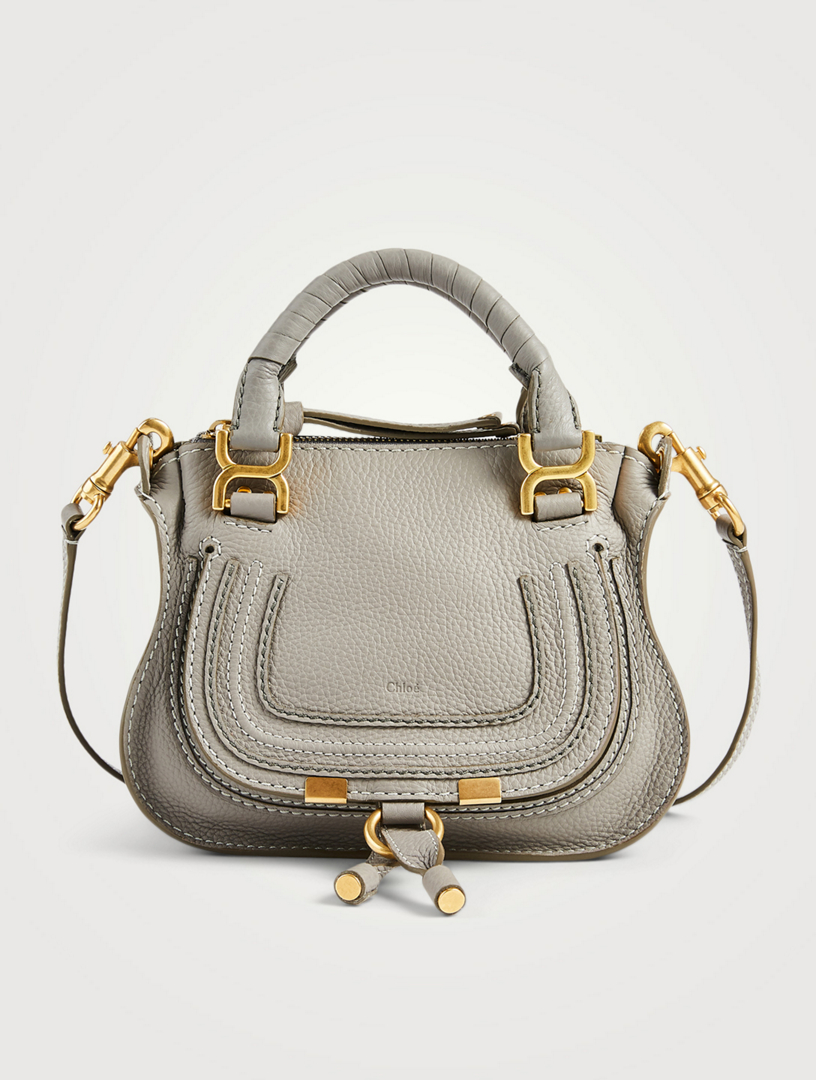 chloe mini marcie cashmere grey