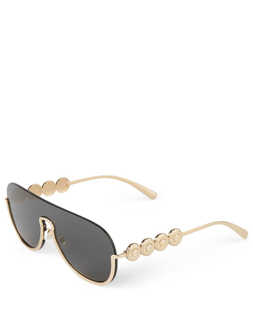 VERSACE Signature Medusa Visor Sunglasses Holt Renfrew Canada