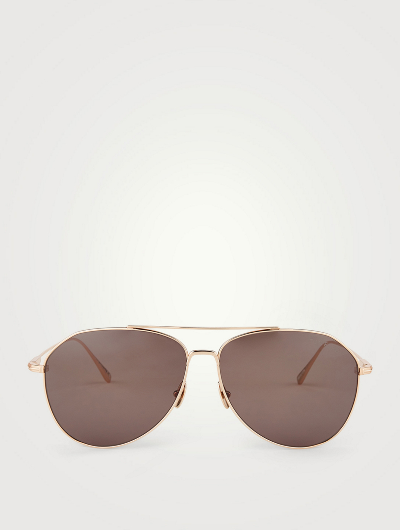 TOM FORD Cyrus Aviator Sunglasses | Holt Renfrew Canada