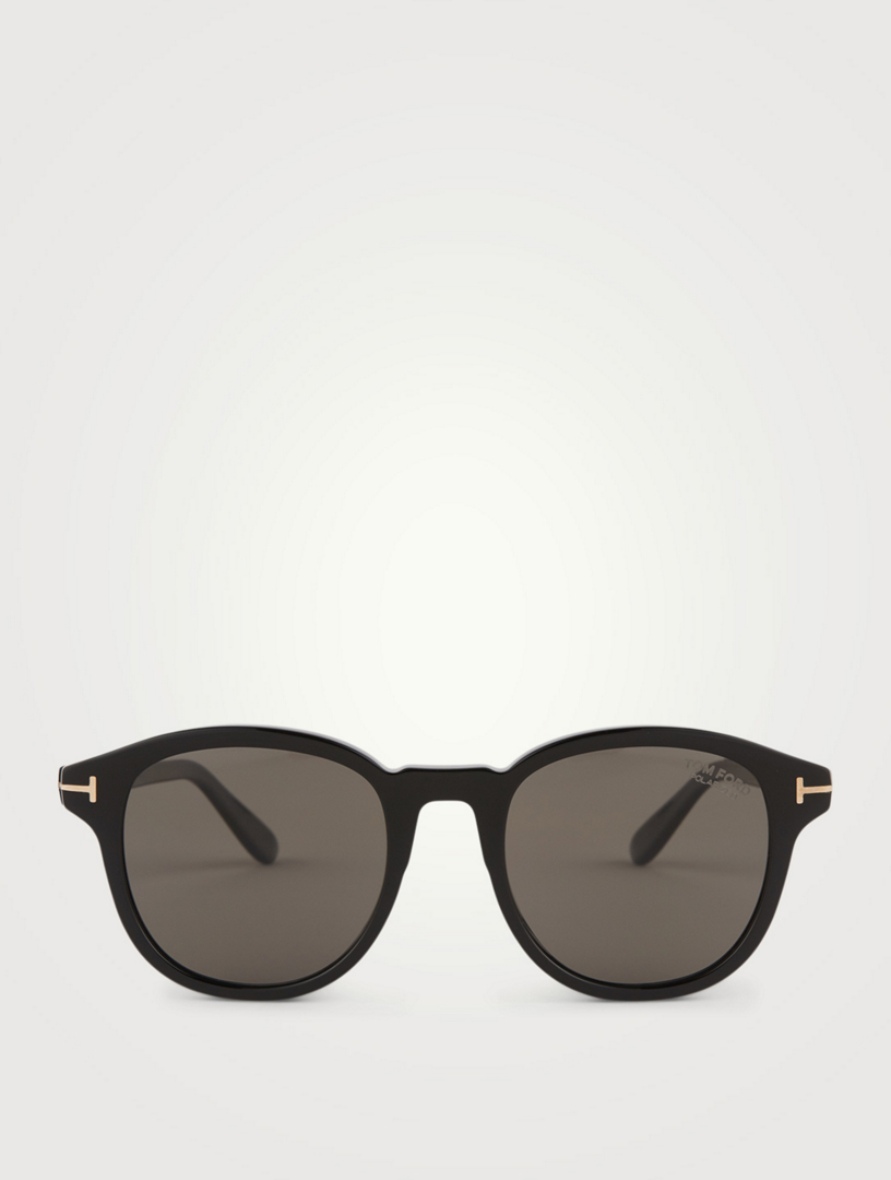 TOM FORD Jameson Round Polarized Sunglasses | Holt Renfrew Canada