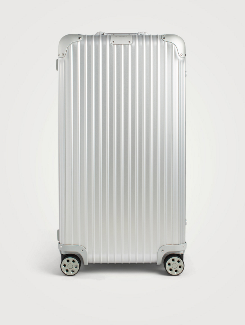 rimowa aluminum trunk