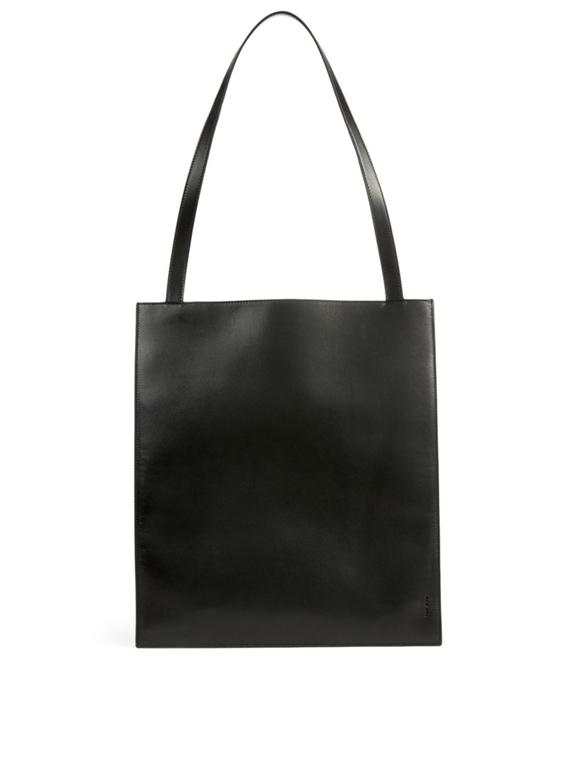 THE ROW Flat Leather Tote Bag | Holt Renfrew Canada