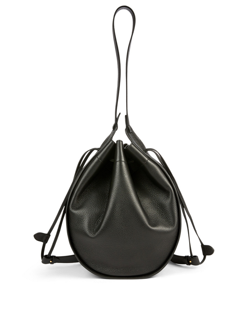 THE ROW XL Drawstring Leather Hobo Bag Holt Renfrew Canada