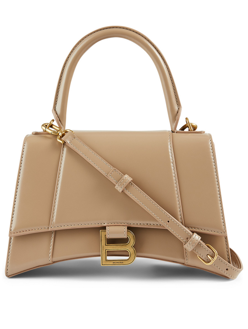 balenciaga hourglass bag tan