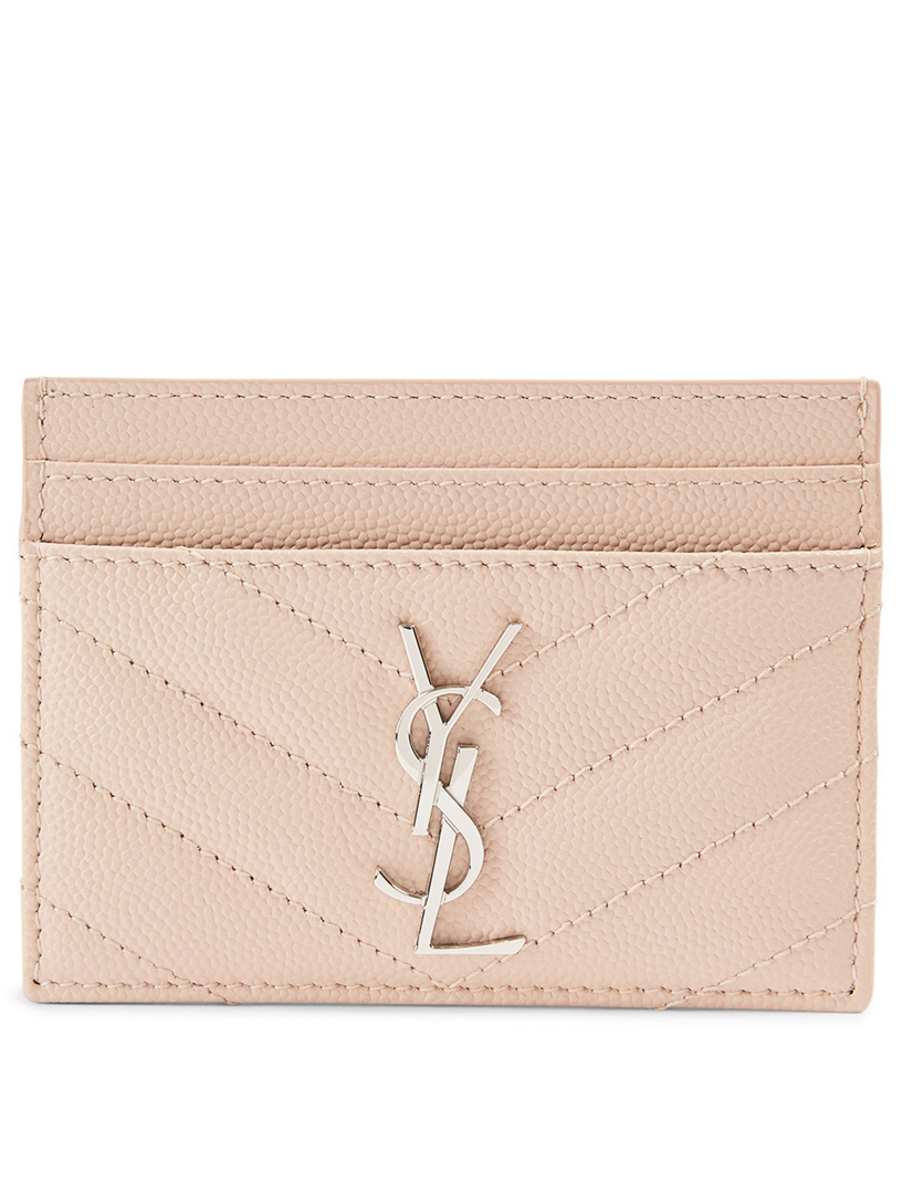 pink card holder