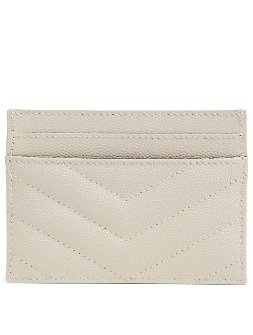 SAINT LAURENT YSL Monogram Leather Card Holder Holt Renfrew Canada