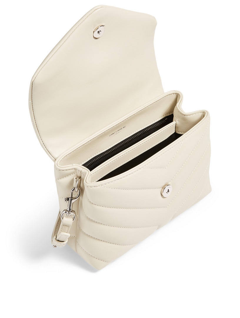 Toy Ysl Monogram Leather Shopping Tote Bag Literacy Basics