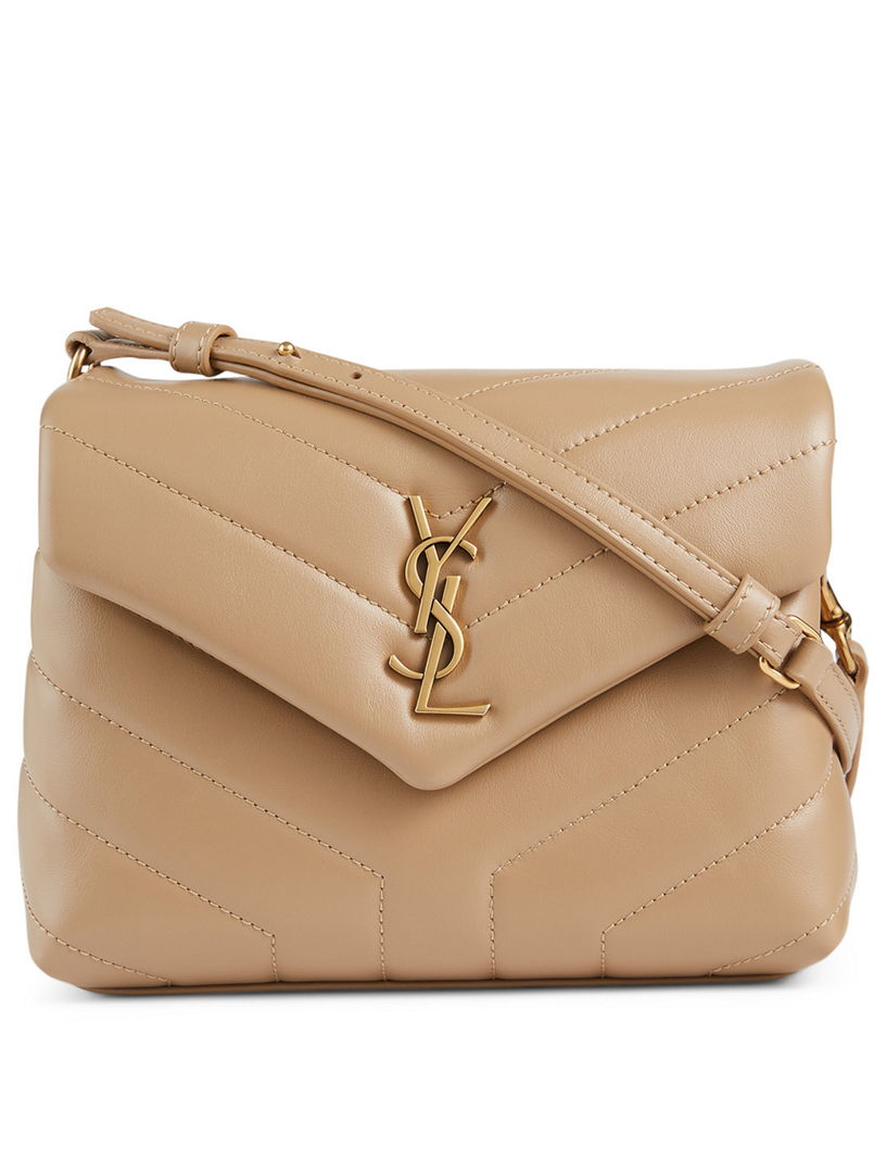 SAINT LAURENT Toy Loulou YSL Monogram Leather Crossbody Bag Holt