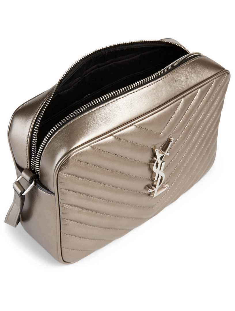 medium lou ysl monogram leather camera bag