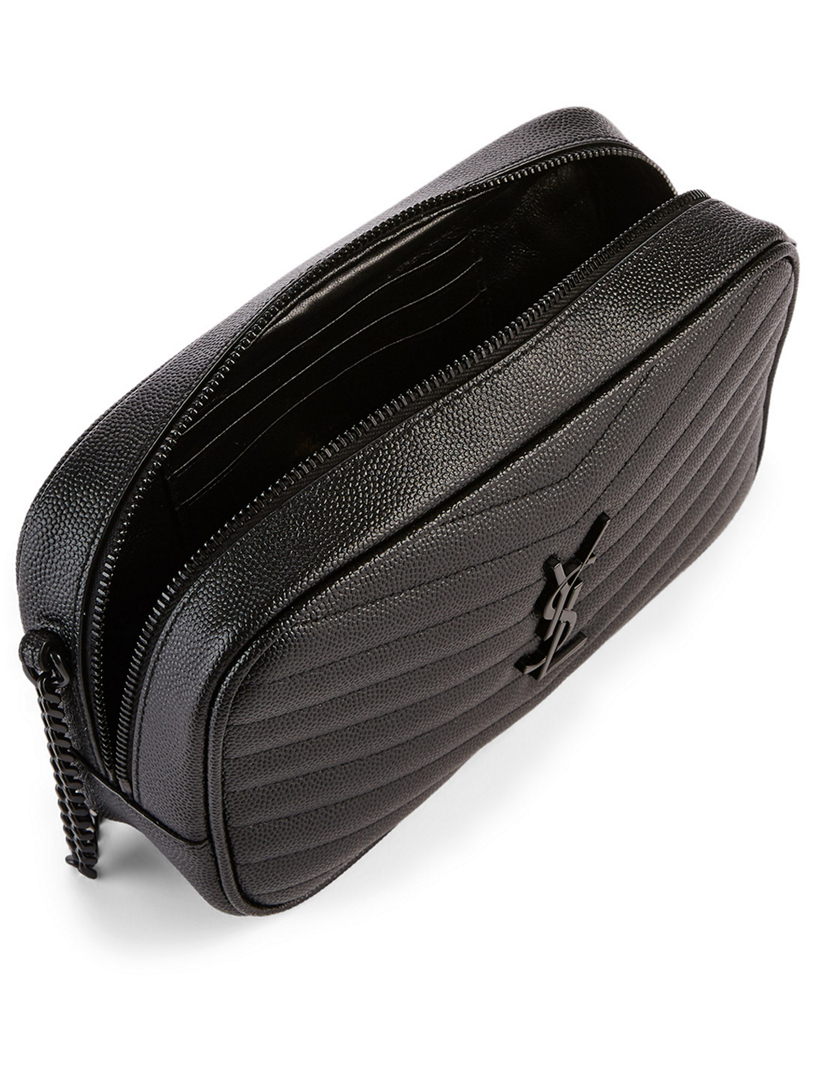 Saint Laurent Mini Lou Crossbody Bag IUCN Water