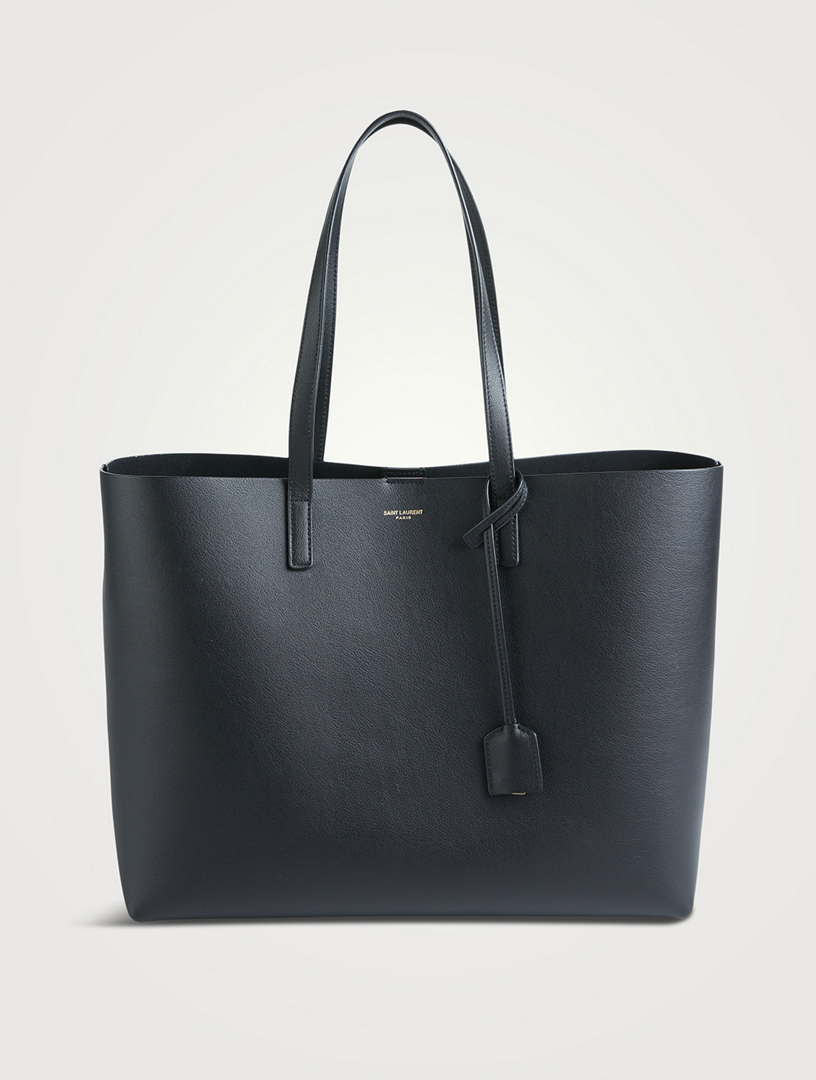 SAINT LAURENT YSL Monogram Bag Leather Tote Bag | Holt Renfrew Canada