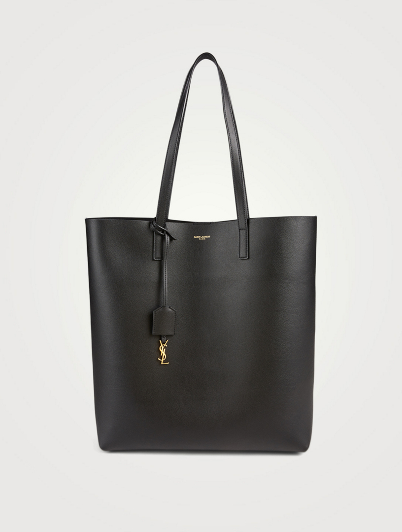 SAINT LAURENT YSL Monogram Bag Leather Tote Bag | Holt Renfrew Canada