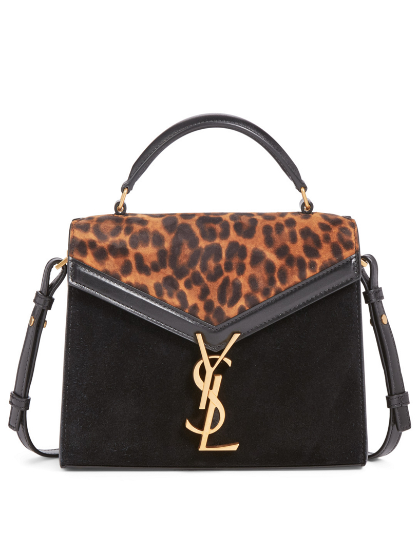 ysl leopard bag