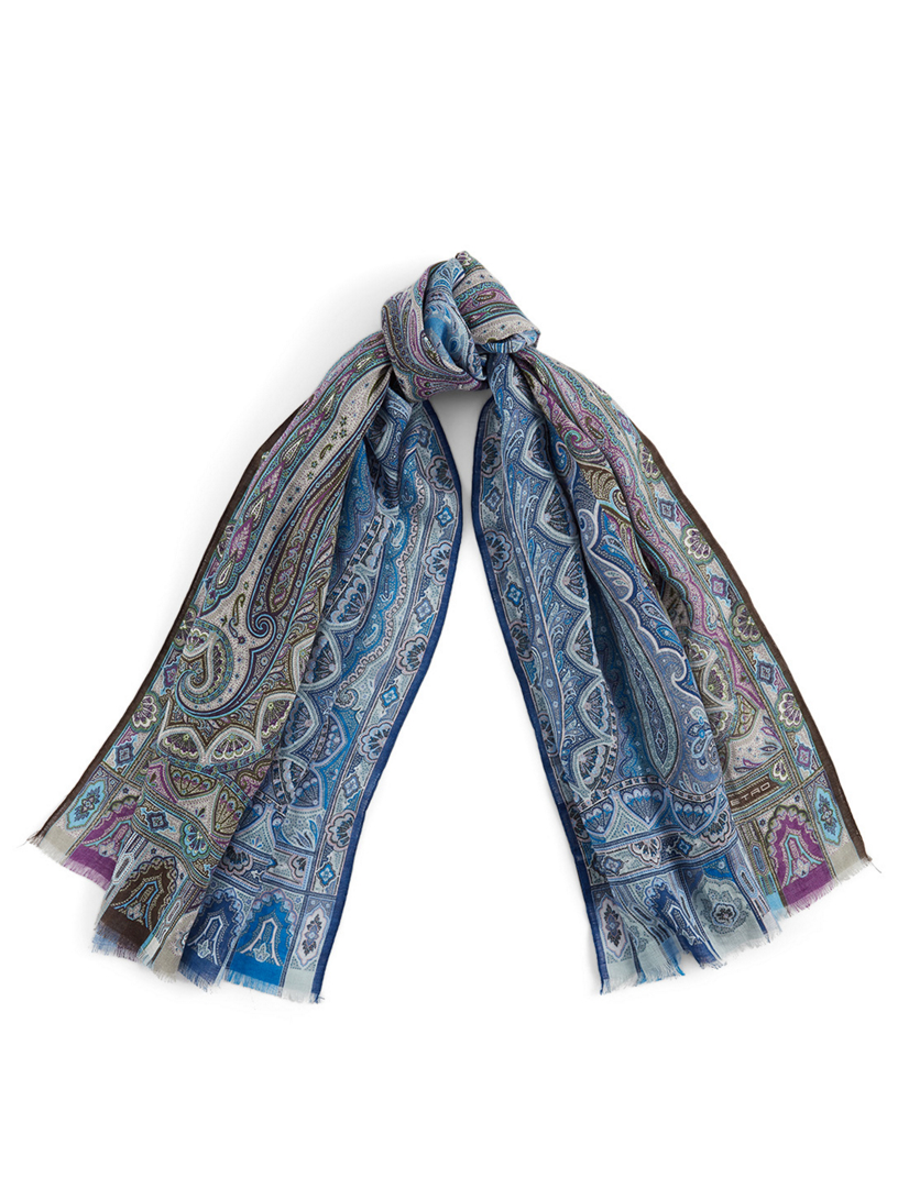 etro linen scarf