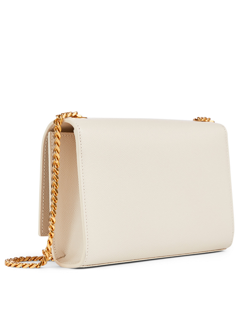 small kate monogram leather chain shoulder bag