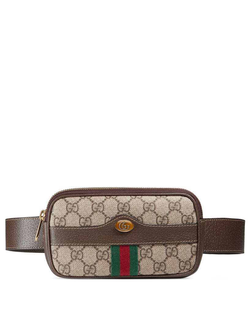 ophidia gg supreme iphone belt bag
