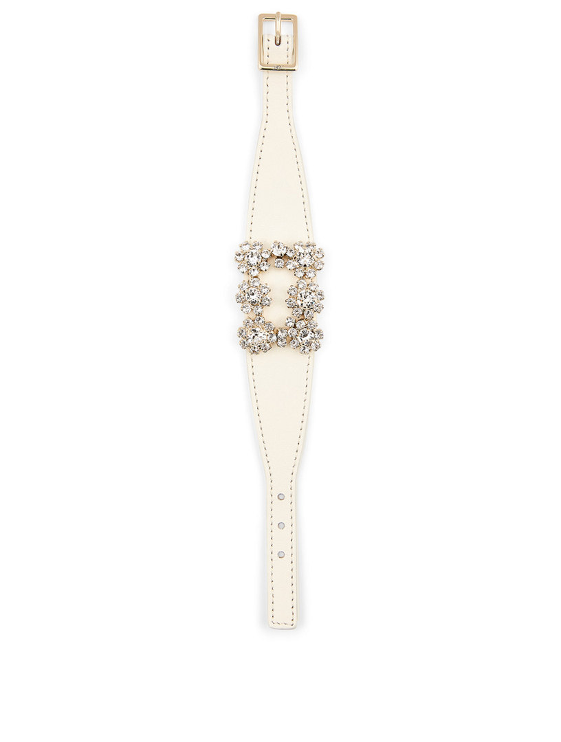 flower strass roger vivier